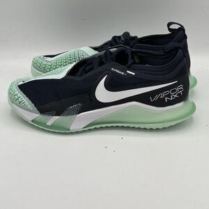 Nike React Vapor NXT HC Tennis Womens Size 6 Obsidian Mint CV0742-410